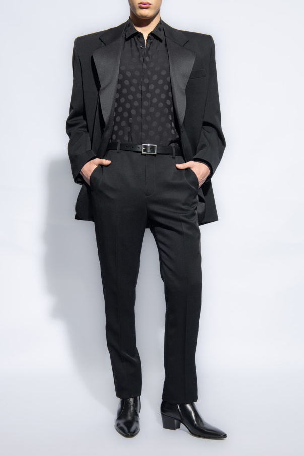Saint Laurent Shirt with polka dot pattern | Men's | Vitkac